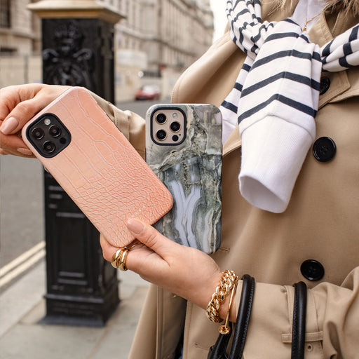 Pink Croco - Samsung Galaxy A35 Case 10