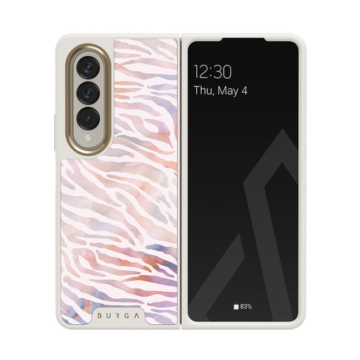 Sultry July - Zebra Samsung Galaxy Z Fold 4 Case 33