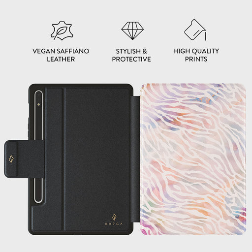 Sultry July - Zebra Samsung Galaxy Tab S9+ FE Case 2