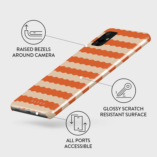 Papaya - Samsung Galaxy A71 4G Case 3