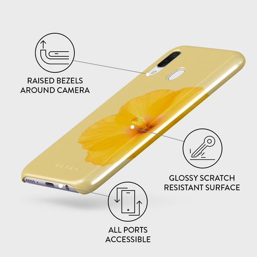 Hibiscus - Samsung Galaxy A40 Case 3