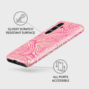 Pink Shores - Samsung Galaxy S25 Case 3