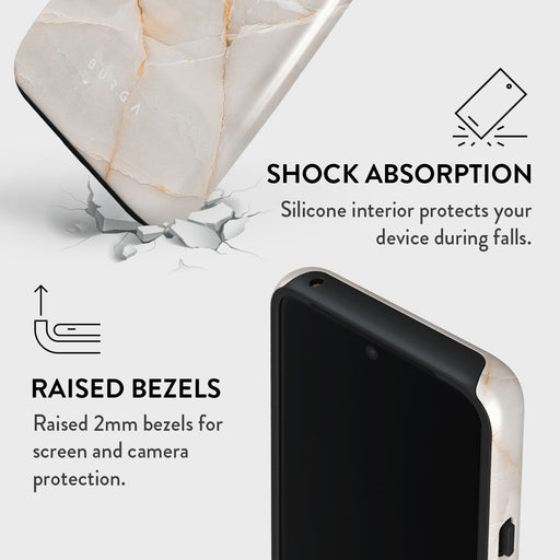Vanilla Sand - Marble Google Pixel 8 Case 4
