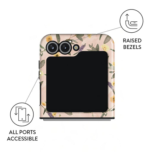 Sunday Brunch - Flowers Samsung Galaxy Z Flip 6 Case 3