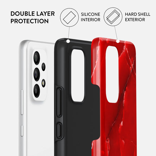 Wild Blaze - Red Samsung Galaxy A23 4G / 5G Case 2