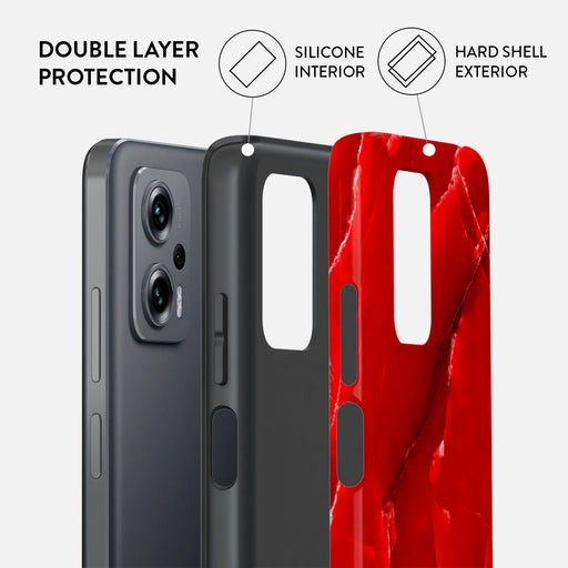 Wild Blaze - Red Xiaomi Redmi Note 11T Pro / 11T Pro+ Case 2