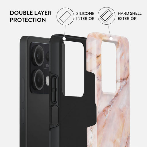 Morning Sunshine - Pastel Marble Xiaomi Redmi Note 13 5G Case 2