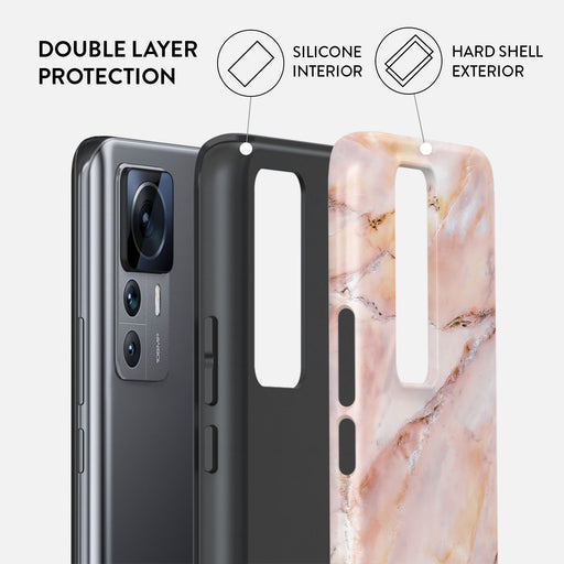 Morning Sunshine - Pastel Marble Xiaomi 12T Pro Case 2