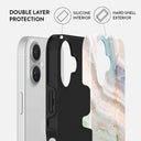 Pastel Hues - Colorful Marble iPhone 16 Case 2