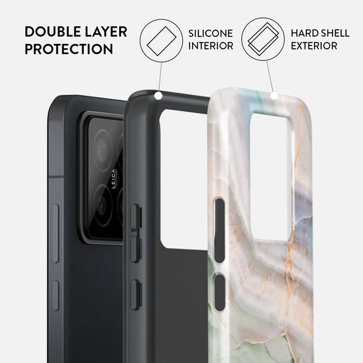 Pastel Hues - Colorful Marble Xiaomi 14 Pro Case 2
