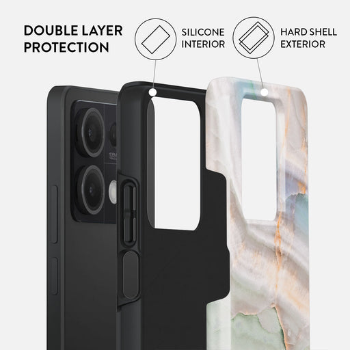 Pastel Hues - Colorful Marble Xiaomi Redmi Note 13 5G Case 2