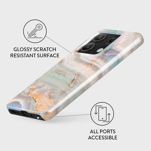Pastel Hues - Colorful Marble Xiaomi Redmi Note 13 5G Case 3