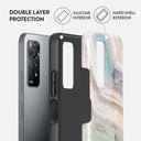 Pastel Hues - Colorful Marble Xiaomi Redmi Note 11 Pro Case 2