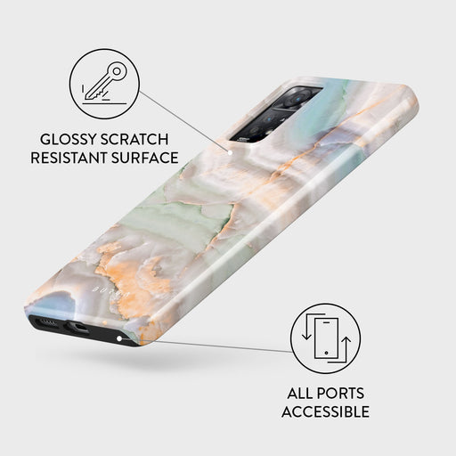 Pastel Hues - Colorful Marble Xiaomi Redmi Note 11 Pro Case 3