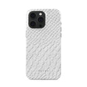 Glacial Desert - White Snakeskin iPhone 15 Pro Case 5