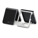 Glacial Desert - White Snakeskin Samsung Galaxy Z Flip 5 Case 11