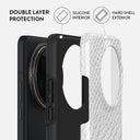 Glacial Desert - White Snakeskin Xiaomi 14 Ultra Case 2