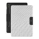 Glacial Desert - White Snakeskin Samsung Galaxy Tab S8+/S7+/S7 FE Case 1