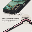 Ubud Jungle - Turquoise Samsung Galaxy Z Fold 5 Case 3