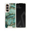 Ubud Jungle - Turquoise Samsung Galaxy Z Fold 5 Case 24