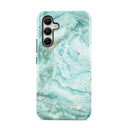 Uluwatu Waves - Teal Samsung Galaxy A55 Case 1