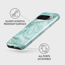 Uluwatu Waves - Teal Google Pixel 9 Pro XL Case 3