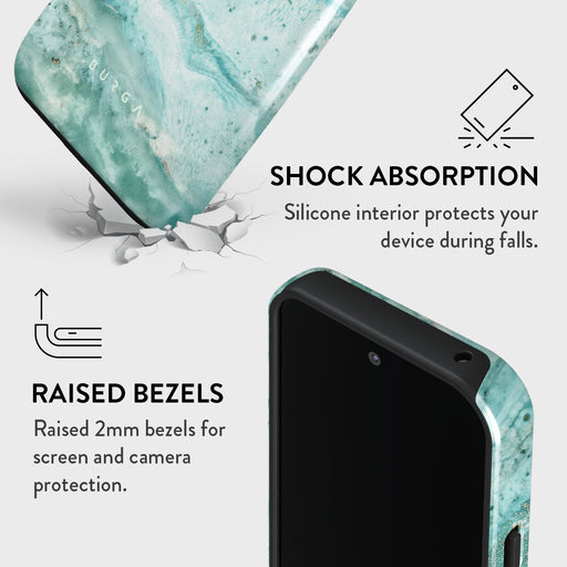 Uluwatu Waves - Teal Google Pixel 9 Case 4