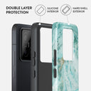 Uluwatu Waves - Teal Xiaomi 14 Pro Case 2