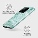 Uluwatu Waves - Teal Xiaomi 14 Pro Case 3