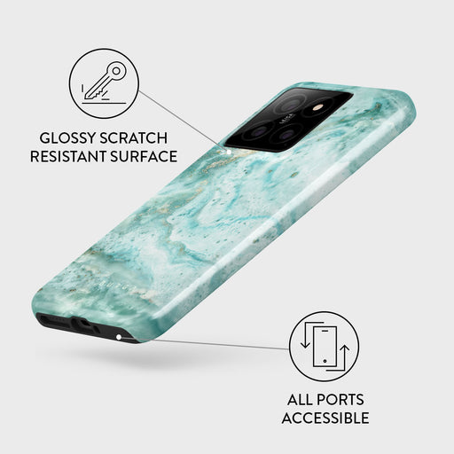 Uluwatu Waves - Teal Xiaomi 14 Pro Case 3