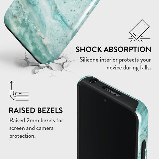 Uluwatu Waves - Teal Xiaomi Redmi Note 11T Pro / 11T Pro+ Case 4