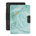 Uluwatu Waves - Teal Samsung Galaxy Tab S9+ Case 1