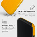 Canary Yellow - Snake Skin iPhone 16 Plus Case 4