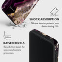 Purple Skies - Marble Samsung Galaxy S24 FE Case 4