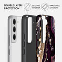 Purple Skies - Marble Samsung Galaxy S22 Case 6