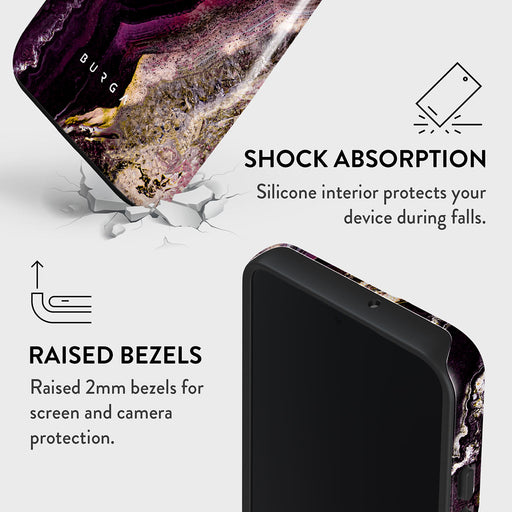 Purple Skies - Marble Samsung Galaxy S22 Case 8