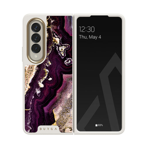 Purple Skies - Marble Samsung Galaxy Z Fold 4 Case