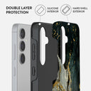 Northern Lights - Marble Samsung Galaxy S24 Case 6