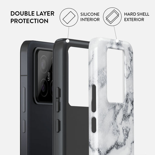 White Winter - Classy Marble Xiaomi 14 Case 2
