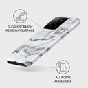 White Winter - Classy Marble Xiaomi 14 Case 3