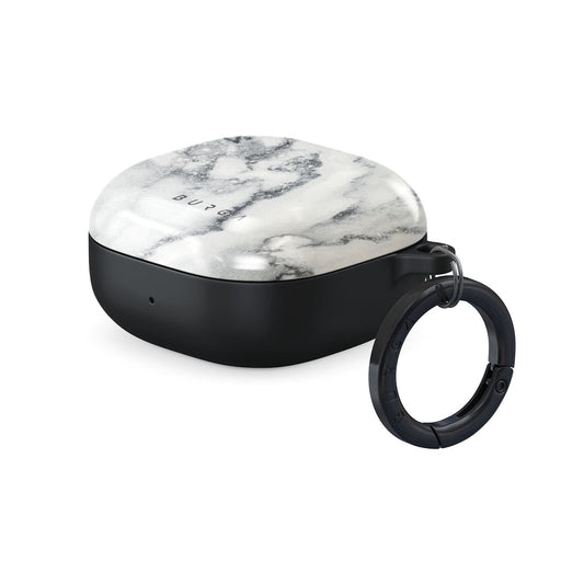 White Winter - Classy Marble Samsung Galaxy Buds FE Case 1
