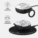 White Winter - Classy Marble Samsung Galaxy Buds FE Case 3