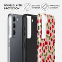 Afternoon Treat - Cherry Samsung Galaxy S21 Case 6