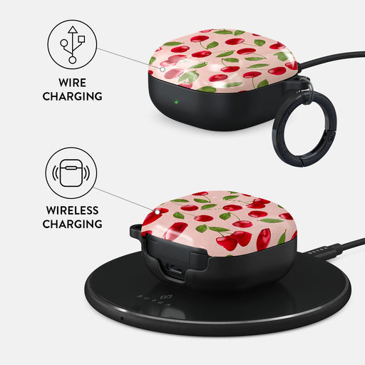 Afternoon Treat - Cherry Samsung Galaxy Buds Pro Case 3