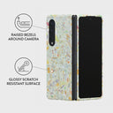 Rainbow Crush - Samsung Galaxy Z Fold 3 Case 3