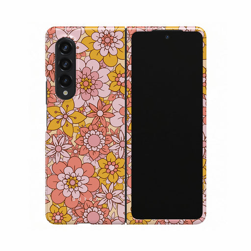 Garden Brunch - Floral Samsung Galaxy Z Fold 3 Case 1