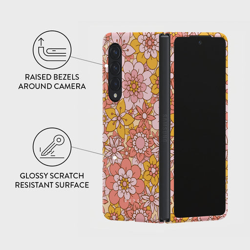Garden Brunch - Floral Samsung Galaxy Z Fold 3 Case 3