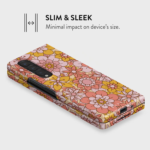 Garden Brunch - Floral Samsung Galaxy Z Fold 3 Case 4