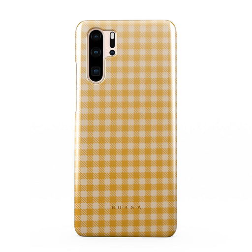 Tuscan Sun - Yellow Plaid Huawei P30 Pro Case 1