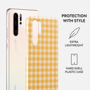 Tuscan Sun - Yellow Plaid Huawei P30 Pro Case 2